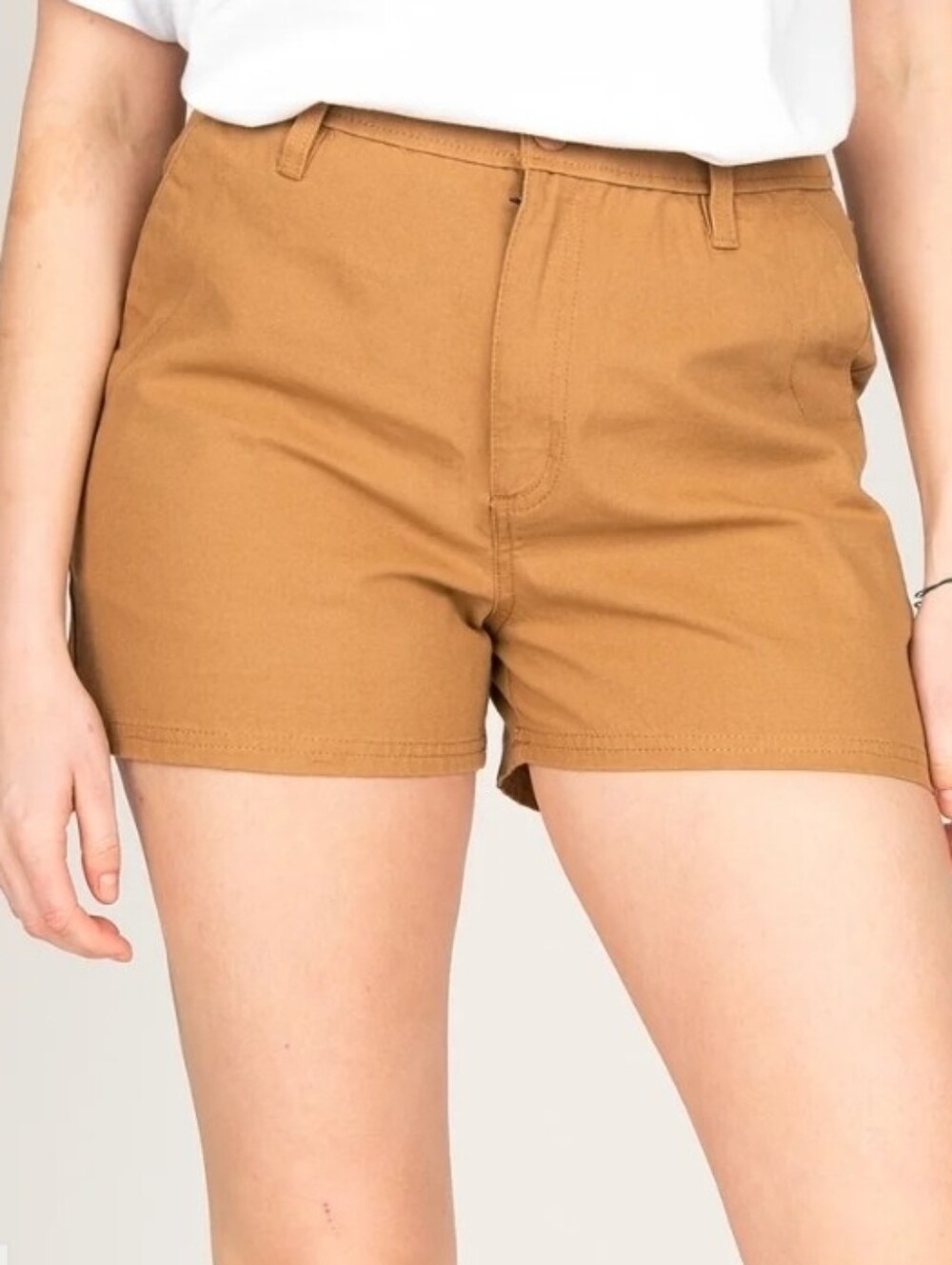 Vans Ground Work Shorts In Khaki Size 26